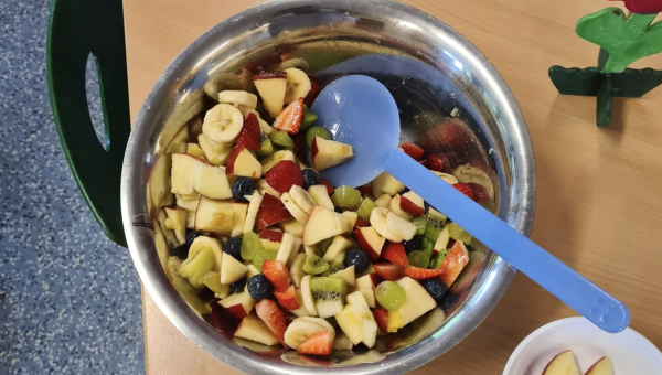 Selbstgemachter Obstsalat